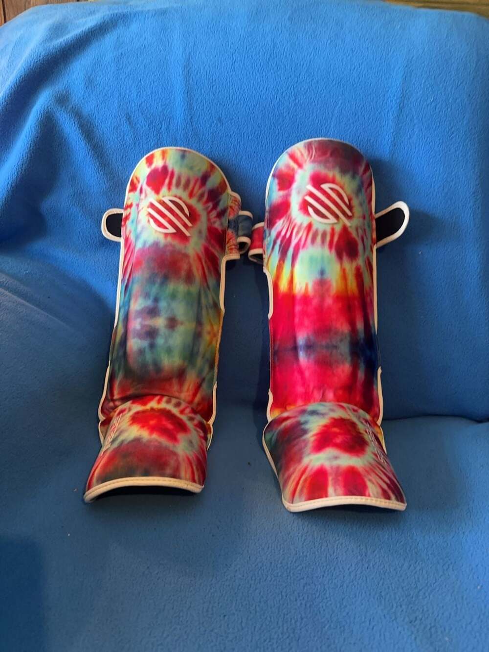 Sanabul Funk Strike Hook and Loop Strap Shin Guards
